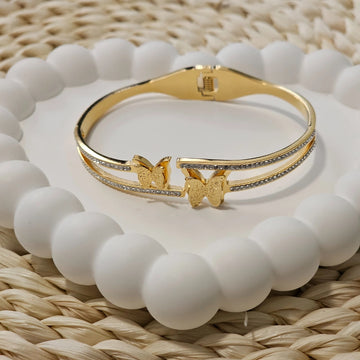Luna Wings Bangle Bracelet