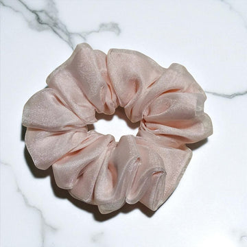 Peachy Flare Double Layer Scrunchie