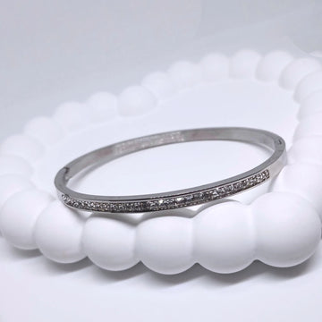 Silken Echo Bangle Bracelet