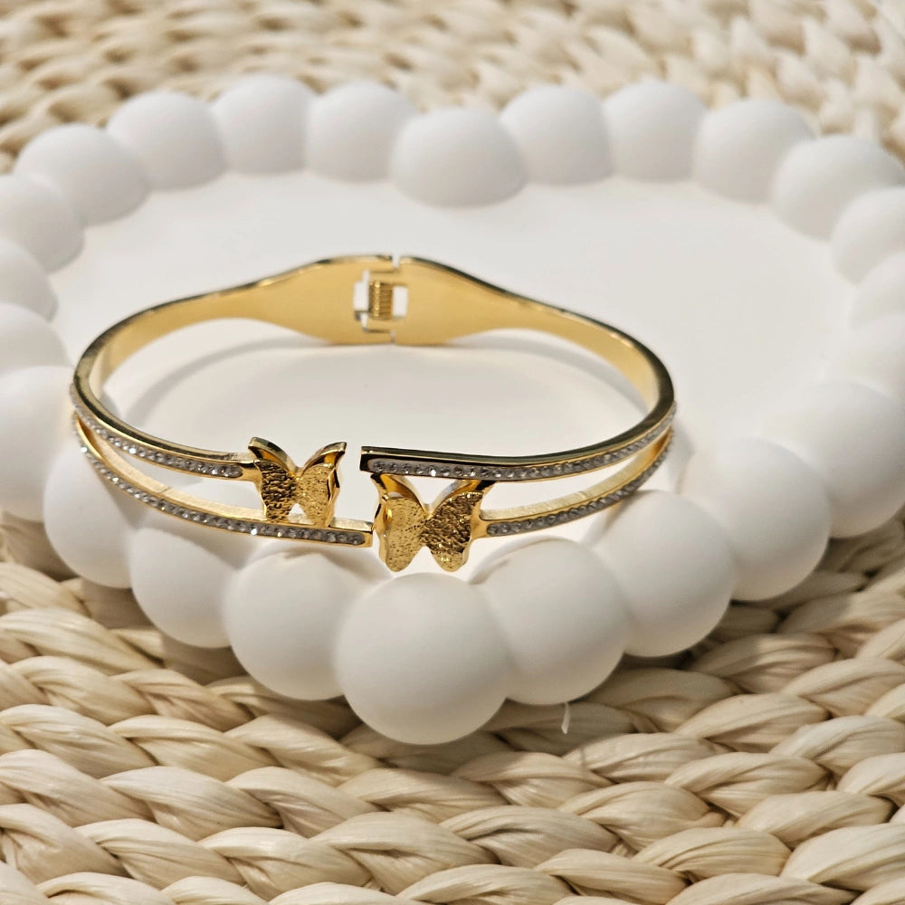 Luna Wings Bangle Bracelet