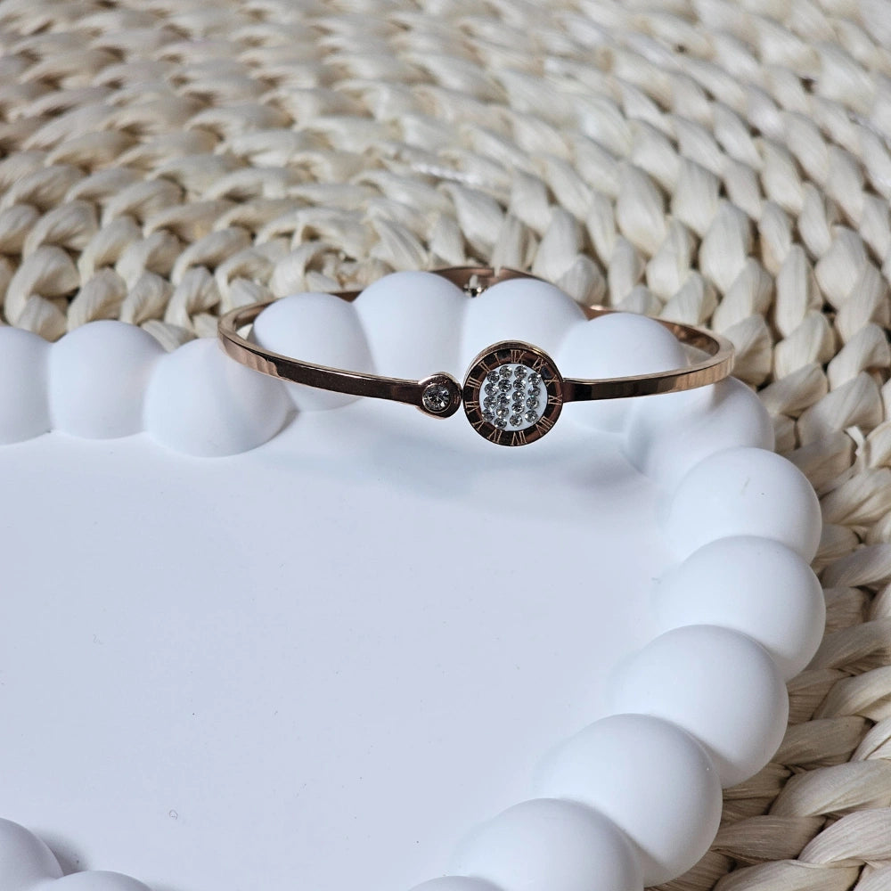 Chrona Rosa Bangle Bracelet
