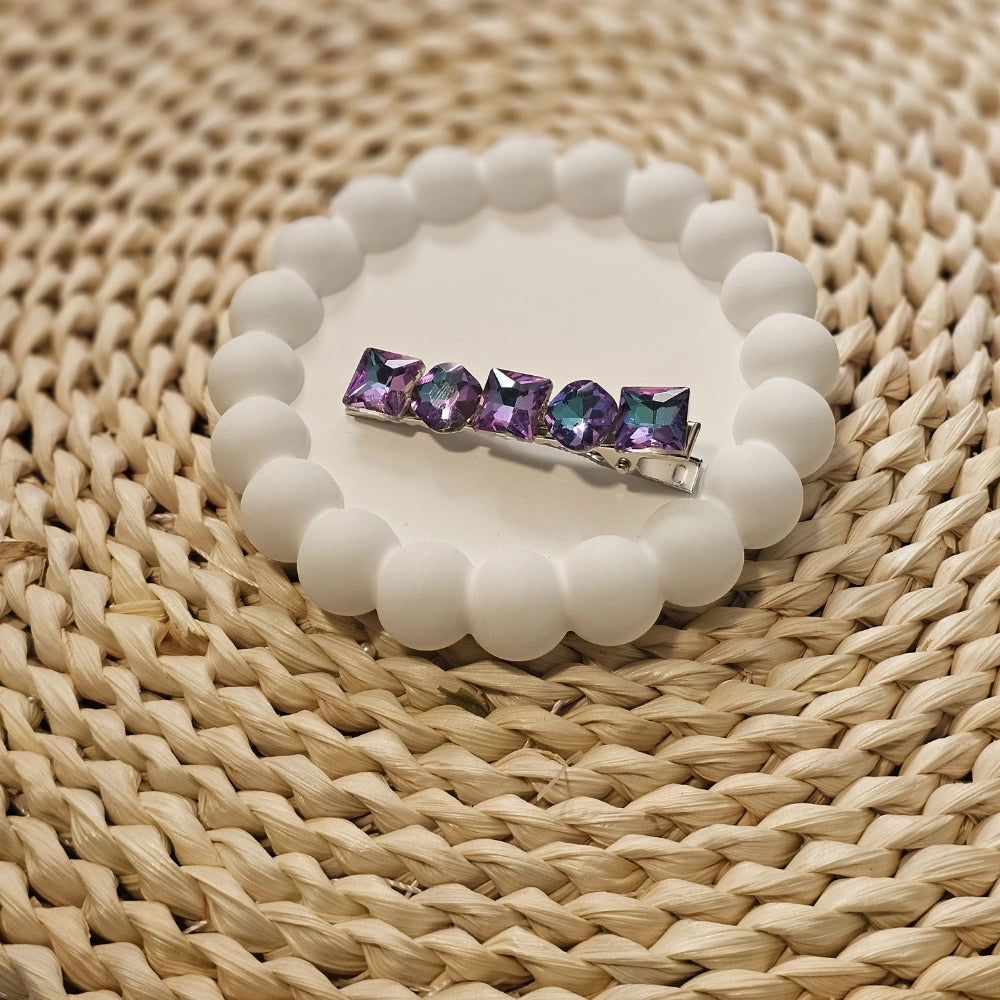 Blue Gleam Hair pin