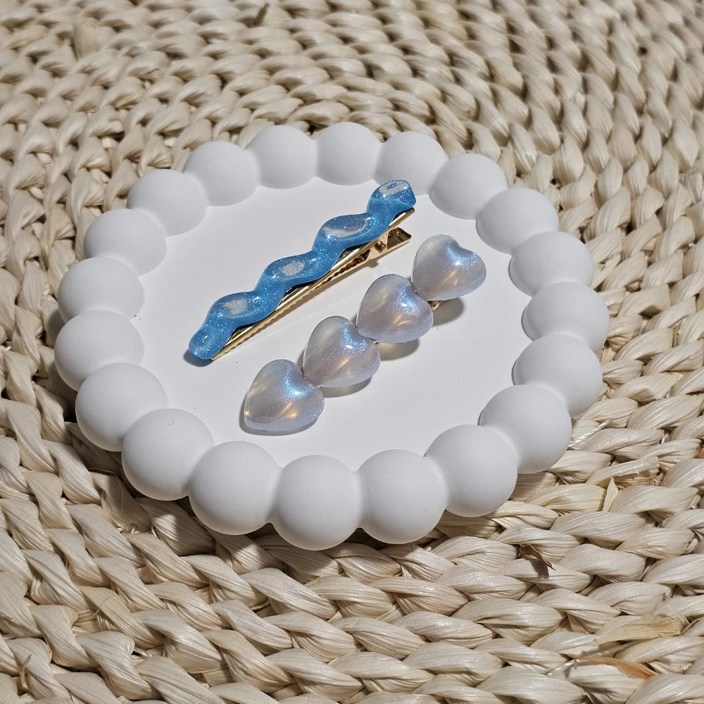 Blue Frost Hair pin