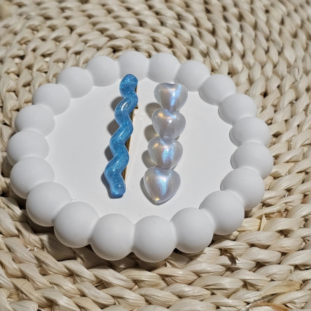 Blue Frost Hair pin