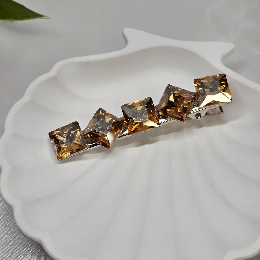 Bronze Cascade Hair pin