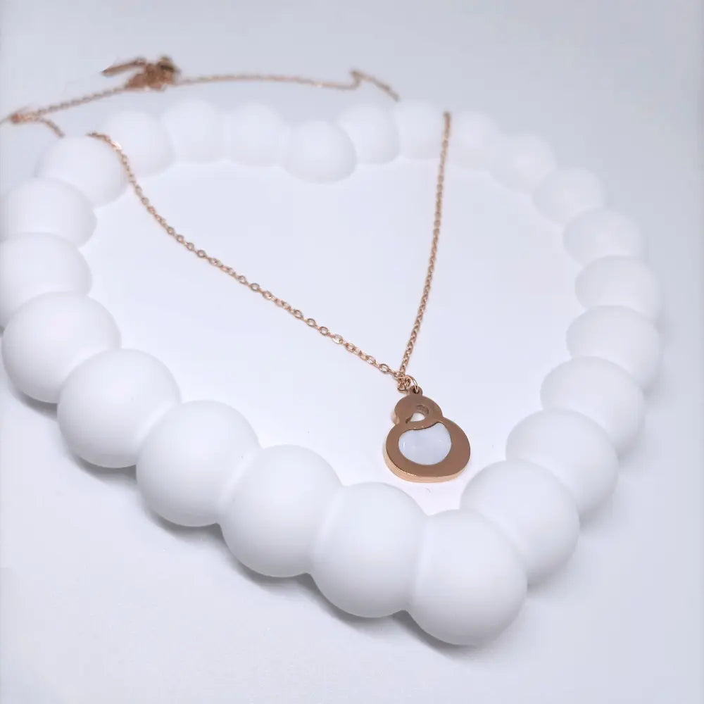Celeste Swan Necklace