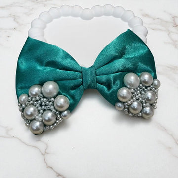 Emerald Dream Pearl Bow
