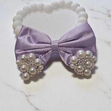 Lilac Mist Dream Pearl Bow