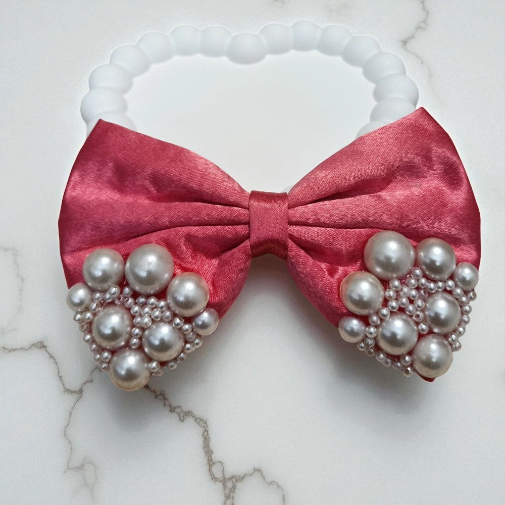 Merlot Dream Pearl Bow