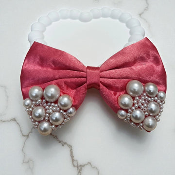 Merlot Dream Pearl Bow