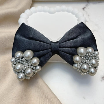 Noir Dream Pearl Bow