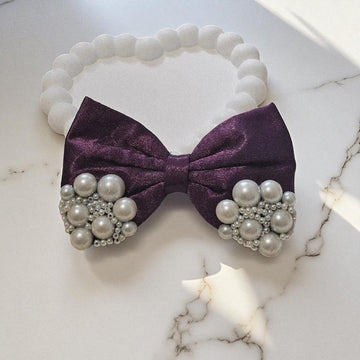 Orchid Blush Dream Pearl Bow