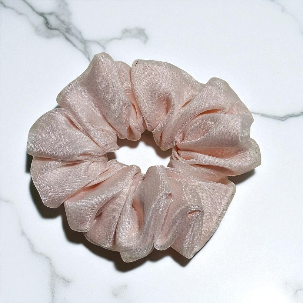 Peachy Flare Double Layer Scrunchie