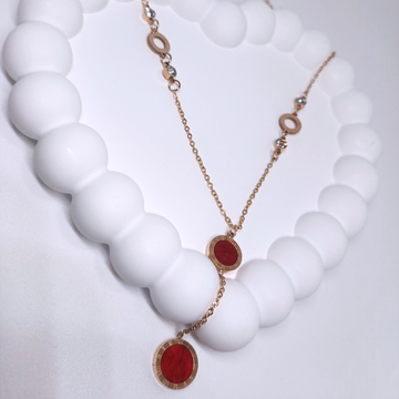 Scarlet Hour Necklace